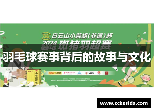 羽毛球赛事背后的故事与文化